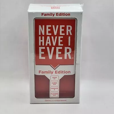 Never Have I Ever - Family Edition Game *NEW* Factory  SEALED • $12.15