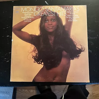  Mongo Santamaria Greatest Hits Vinyl LP Record 1970 Columbia Stereo CS 1060 • $5.99