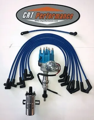 SBF FORD 351W (windsor) Small Cap ELECTRONIC HEI DISTRIBUTOR UPGRADE KIT - BLUE • $154.59