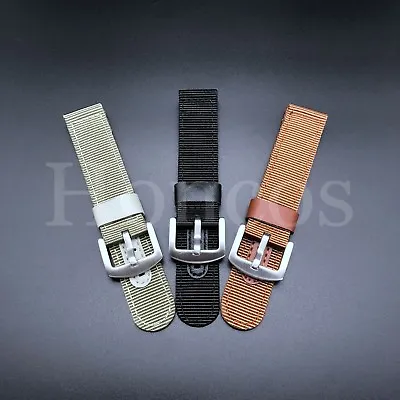 18-24 MM Leather Canvas Nylon Diver Watch Band Strap Military Fits For Seiko • $11.99