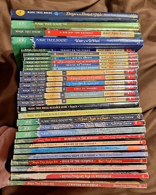 MAGIC TREE HOUSE Lot Of 29 Books-Various Titles -MARY POPE OSBORNE  • $31