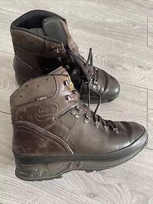 Meindl Brown Leather Walking/hiking Boots Goretex Uk 8.5 • £35