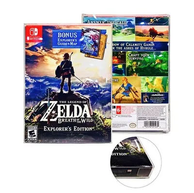 GAME BOX PROTECTORS Cases  Display Box For Nintendo Switch Game Box • $16.97