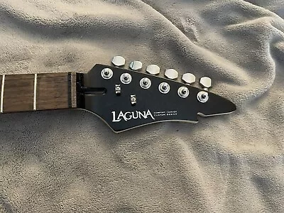 $83.99 • Buy Laguna LE122 Electric Guitar Neck Rosewood Fretboard 22 Frets 25.5” Scale Tuners
