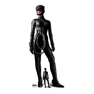 Catwoman Lifesize Cardboard Cutout From The Batman 2022 Zoe Kravitz + FREE Mini • £39.99