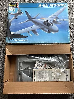 VINTAGE Revell A-6E Intruder  Birds Of Prey  Model Kit 1/48 Scale Rough Box • $40