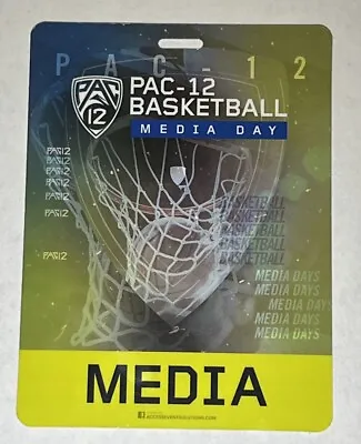 2023 PAC-12 Basketball Media Days Credential  • $9.99