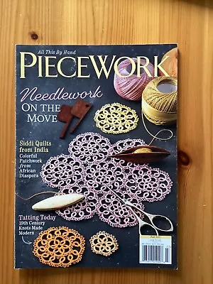 Piecework Magazine Fall 2022 Needlework On The Move • £6