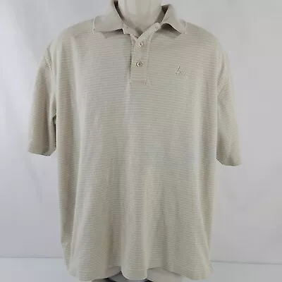 Vantage Men Polo Shirt Short Sleeve UCLA Collar Size Large No Pockets Buttons • $10.44