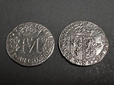 Mary Queen Of Scots Testoon  Type 2 1560  Modern Museum Specimen Coin • $8.69