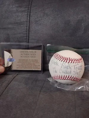 Babe Ruth Baseball Signed Linda Ruth Baseball Certified • $105