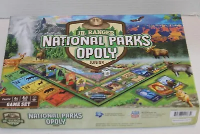 New Open Box Never Played Jr. Ranger National Parks Monopoly Opoly Junior Family • $15