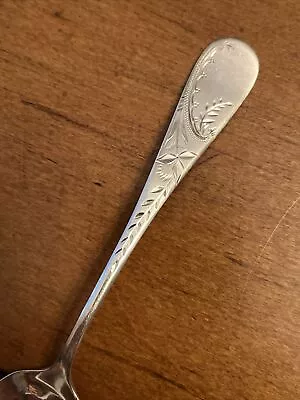 R W &S  Sterling Silver Teaspoon Wallace -  No Monogram • $12.95