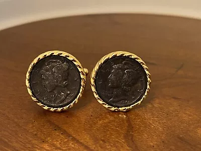 $11 • Buy Vintage Mercury Silver Dime Cufflinks 1940 1942
