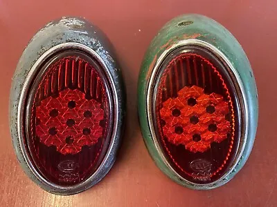 1955 - 1961 Vw Beetle Bug Hella Lens Snowflake Tail Light Pair • $184.99