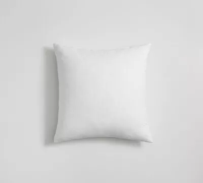 2 Pottery Barn Cotton Pillow Inserts 95% Feather 5% Down 20x20 White Made In USA • $48.87