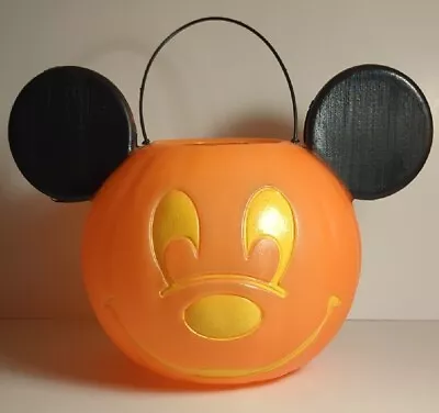 General Foam Mickey Mouse Trick Or Treat DISNEY Halloween Candy Pail / Bucket • $22