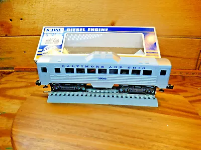 K-Line 0/027 Baltimore & Ohio 26003 RDC Non-Powered Dummy Diesel Passenger Unit • $63.75