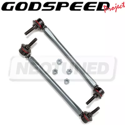 Godspeed Universal Front Sway Bar Adjustable Links 280-310mm / 10mm Bolt Stud • $59.50