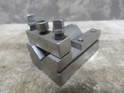 Vintage Machinist Precision V Block Clamp Holes Set Up Tool Maker Jig CNC Mill • $130.50