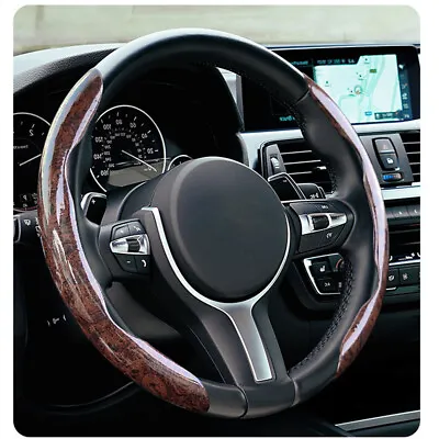 Car Steering Wheel Cover Booster Non-Skid 38cm O/D Type Steering Wheel Universal • $16.10