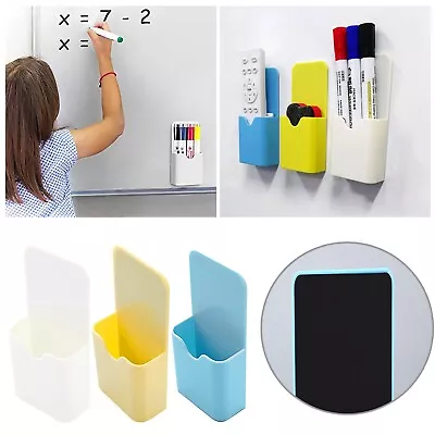 Magnetic Marker Pen Holder Pen Holder For Whiteboard Or Refrigerator For • £1.19