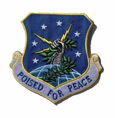 Poised For Peace  91st Missile Wing Patch – Plastic Backing • $13.99
