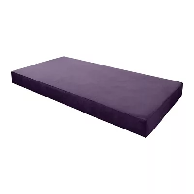 |SLIPCOVER ONLY| Same Pipe 6  Twin 75x39x6 Velvet Indoor Daybed Mattress - AD339 • £86.52