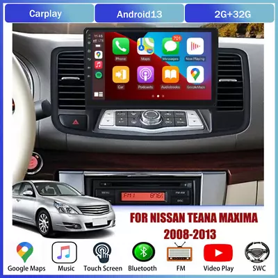 Android 13 Carplay Car Stereo Radio GPS Navi For 2008-2013 Nissan Teana Maxima • $149.99