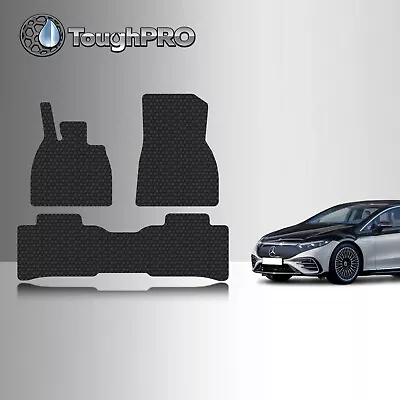 ToughPRO Floor Mats Black For Mercedes-Benz EQS 450+ EQS580 Sedan 2022-2024 • $69.95