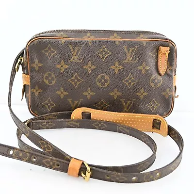 Louis Vuitton Monogram Marly Bandouliere Shoulder Cross Bag LV JUNK E2861CY604 • $246