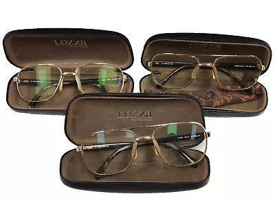 Lozza 1878 Men's Bifocal Reading Glasses Focal With Cases C59 O140 • £5.95