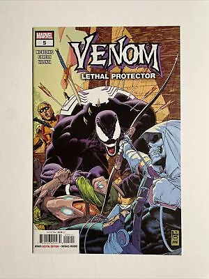 Venom Lethal Protector #5 (2022) 9.4 NM Marvel High Grade Comic Book Cover A Mai • $12