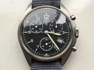 CWC RAF Pilots Military Swiss Aviation Chronograph Men’s Watch Swiss Made • £1189