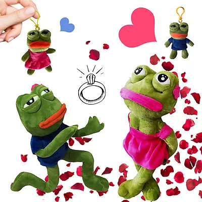 Plush Pepe The Frog Soft Toy For Office Nap Breaks • $23.73