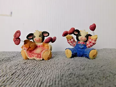 MARY's MOO MOOs Your My Love Muffin 468835 And I Love Moo 468835 ENESCO FIGURINE • $18.95