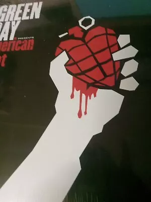 Green Day – American Idiot W Poster - 2 X LP Vinyl SEALED  FREE SHIPPING  • $31.99