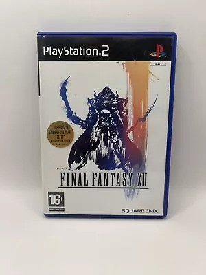 FINAL FANTASY XII  PlayStation 2 PS2 PAL Game Complete With Manual Free Post • $11.50