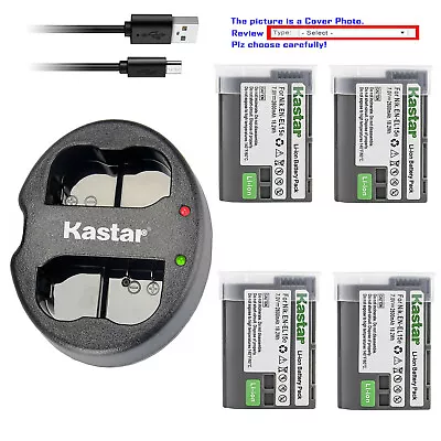 Kastar Battery USB Dual Charger For Nikon EN-EL15e MH25 Nikon MB-D11 MB-D12 Grip • $23.99