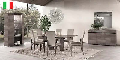 ESF Viola 10 Piece Contemporary Dining Room Set Made In Italy By Status Italy • $6699