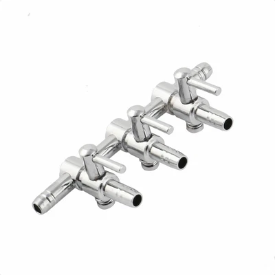 £5.63 • Buy Aquarium Fish Tank Three Way Air Pump Control Valve Connector Manifold Tap