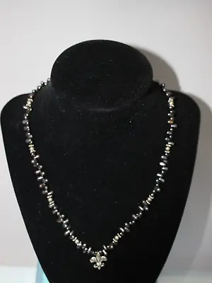 Mignon Faget Fleur De Lis Sterling Silver Freshwater Pearls • $120