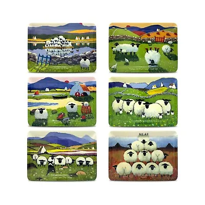 Large Serving Tray Lap Thomas Joseph Funny Sheep Design Irish/Scottish Melamine • £12.99