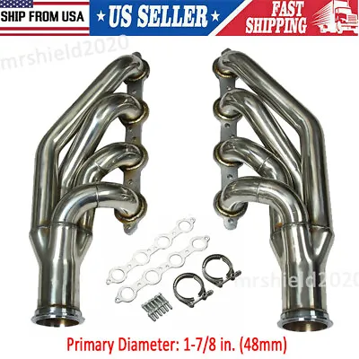 Turbo Headers Manifolds Up & Forward 1-7/8  For Chevy CTS LS1 LS2 LS3 LS6 LSX V8 • $175.28