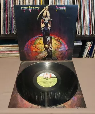 NAZARETH Expect No Mercy Vinyl L.P **1977 UK A2/B1 W/Insert** TOPS 115 - VG/VG • $18.64