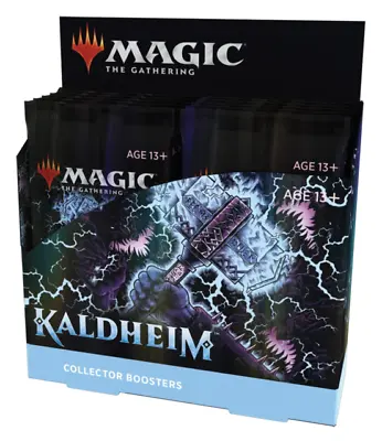 Magic The Gathering MTG - Kaldheim Collector Booster Box - New Sealed • $158.88
