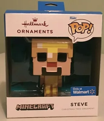 Hallmark Funko Pop! Minecraft Ornament STEVE ~ NMIB • $8.44