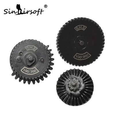 Tactical 100:300 Helical Super Torque Gear Set For Ver.2 / 3 AEG Airsoft Gearbox • $22.99