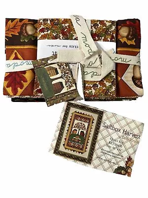 MODA Saltbox Harvest By Deb Strain Quilt Kit Cotton Fabrics • $49