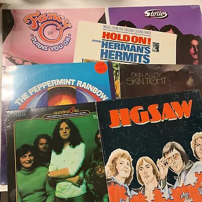 Classic Rock Albums - New & Sealed Vinyl Records - Jacket Has Cut Or Drill Hole • $10